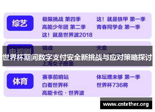 世界杯期间数字支付安全新挑战与应对策略探讨